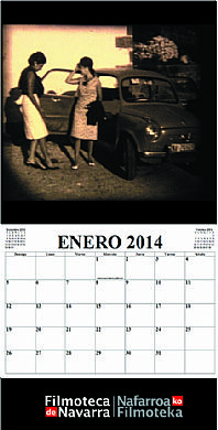 A la venta el calendario de 2014 de Filmoteca de Navarra